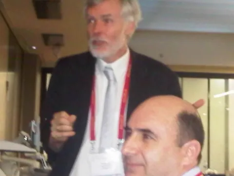 Almaniyadan dünyaca məşhur revamatoloq,professor Volfangla MSK US kursu zamanı