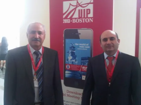 Beinəlxal Fleboloji Konfransda Professor Nəsrəddin Abışovla - ABŞ, 2012