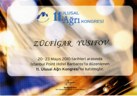 Sertifikat — Ağrı