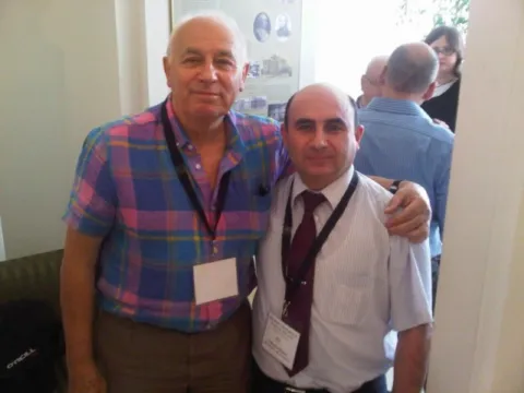 London Pain Forumun prezidenti professor Teodor Qorezelnuk ilə - Varşava
