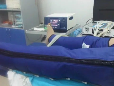 Pasient pnevmokompressiya zamanı-Ankara Klinikası