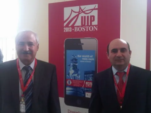 Professor Nəsrəddin Abışov ilə -Boston, 2013